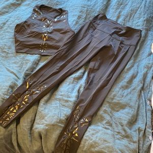 Beyond Yoga Appliqué Set-Size S